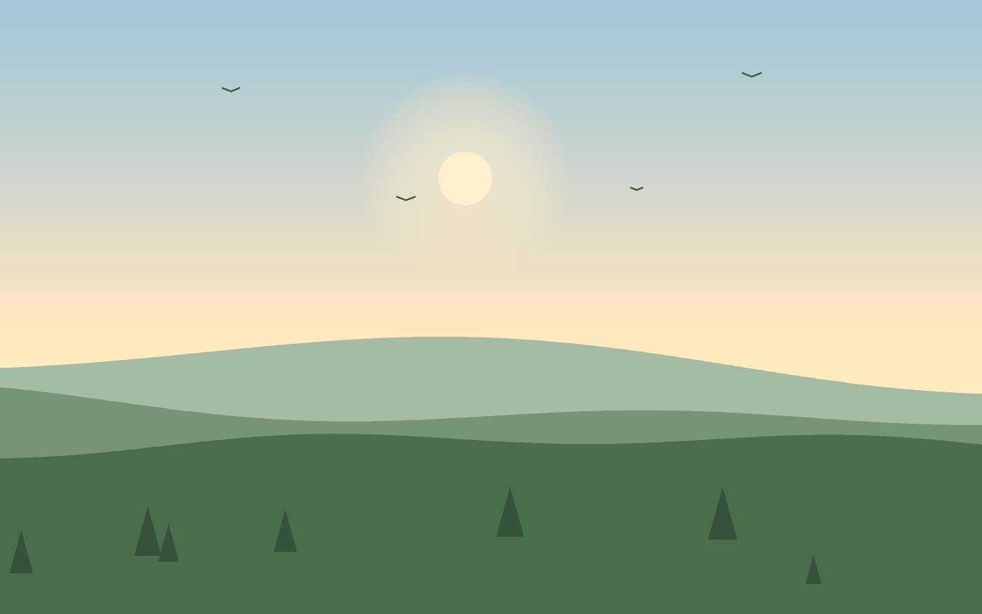 Landschaftsillustration