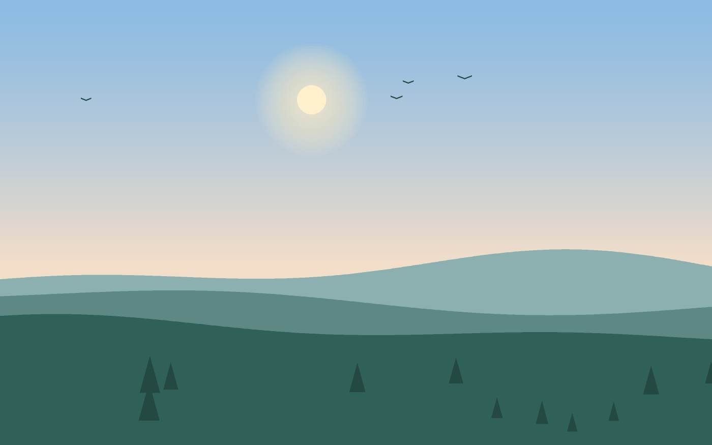 Landskabsillustration