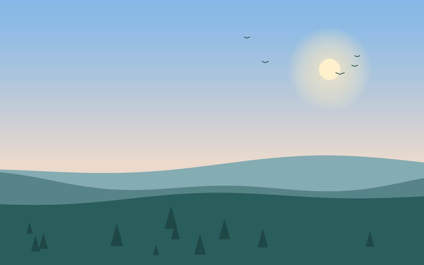 Landskabsillustration