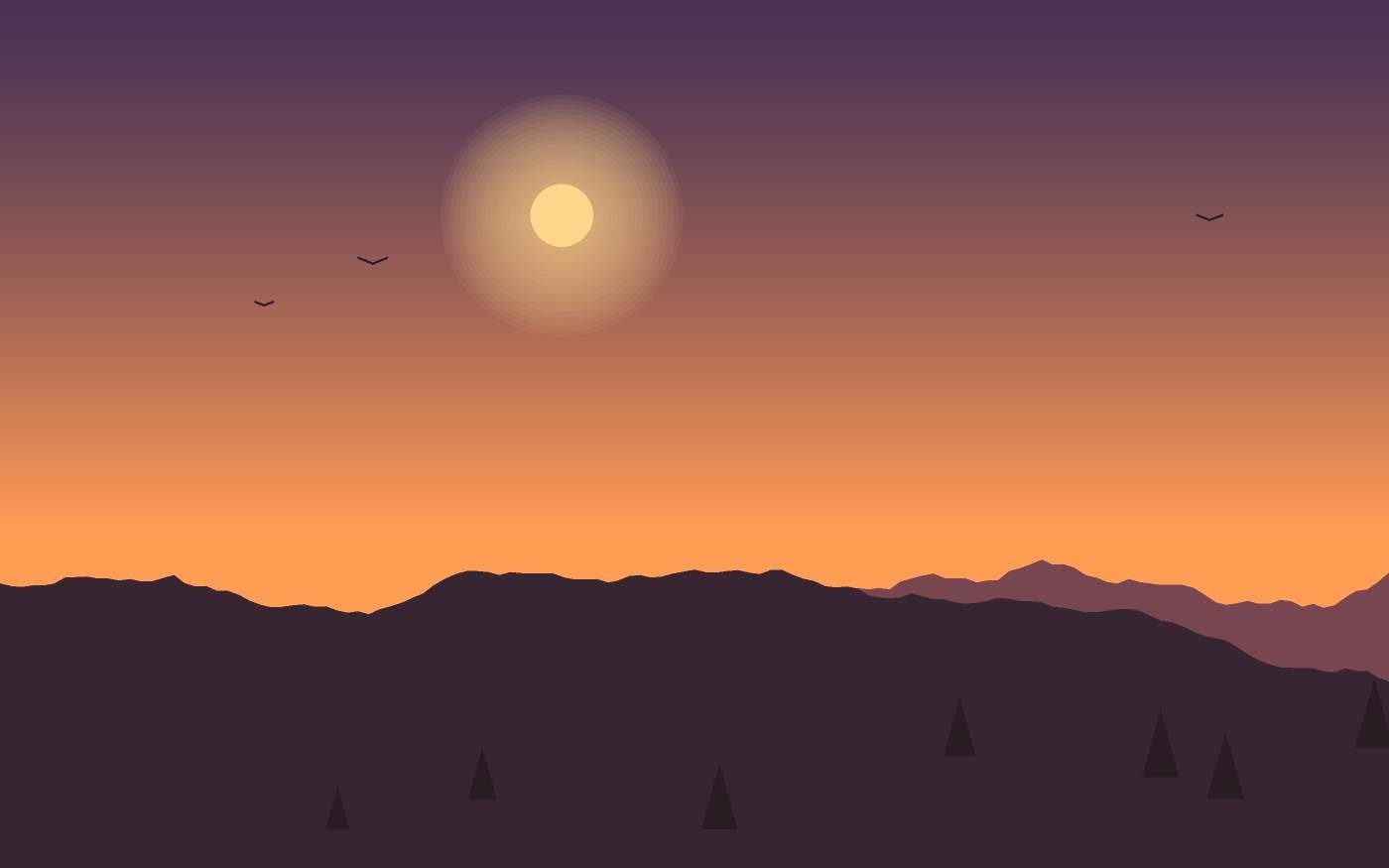 Landskapsillustration