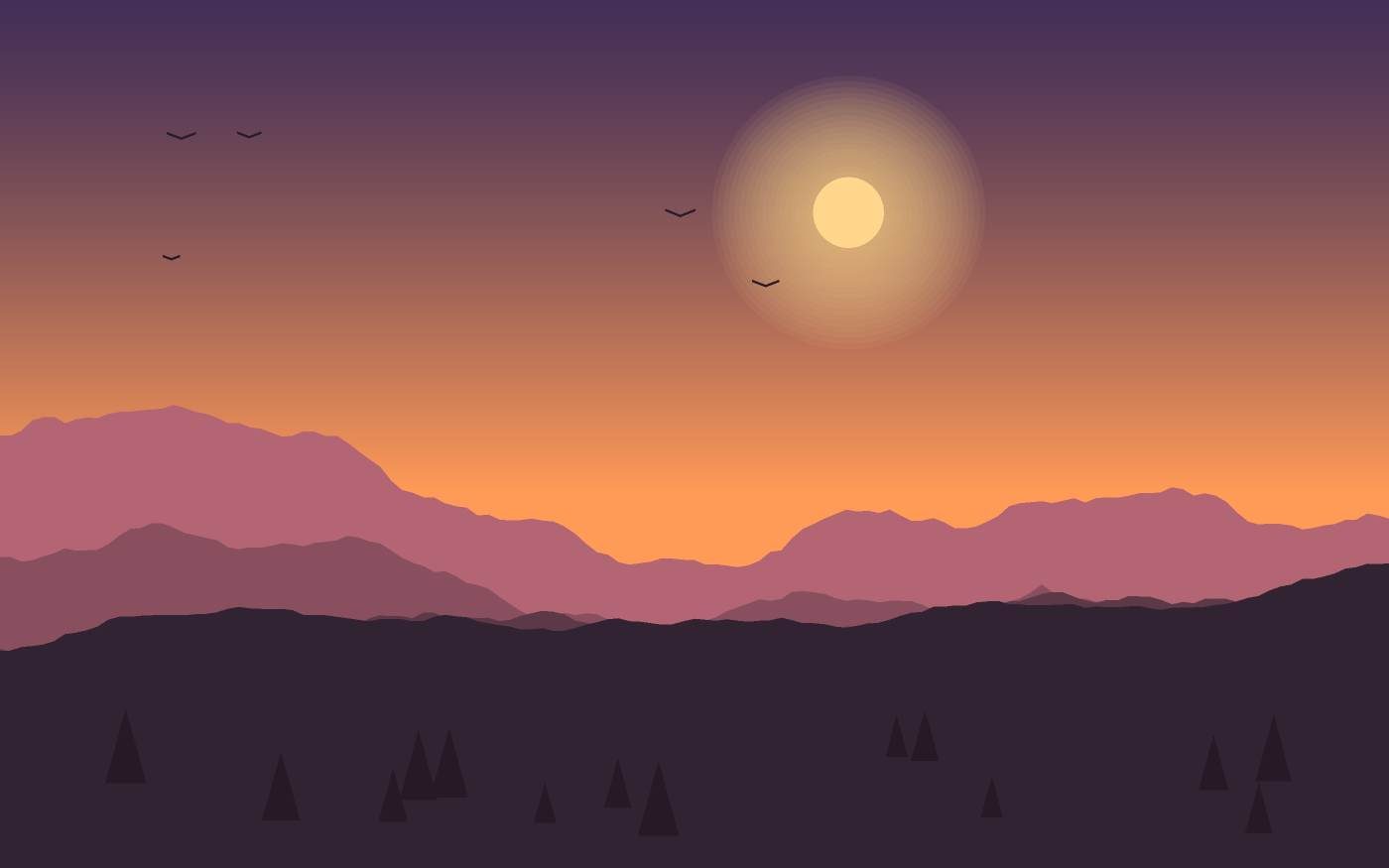 Landscape illustration