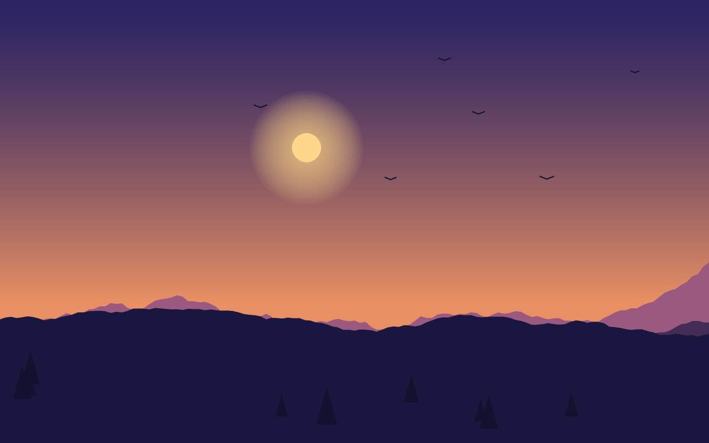 Landscape illustration